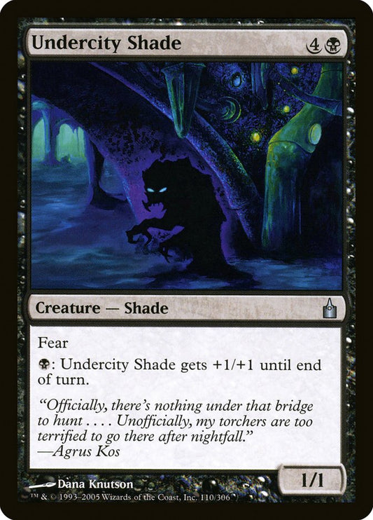 Undercity Shade [Ravnica: City of Guilds] [Foil]
