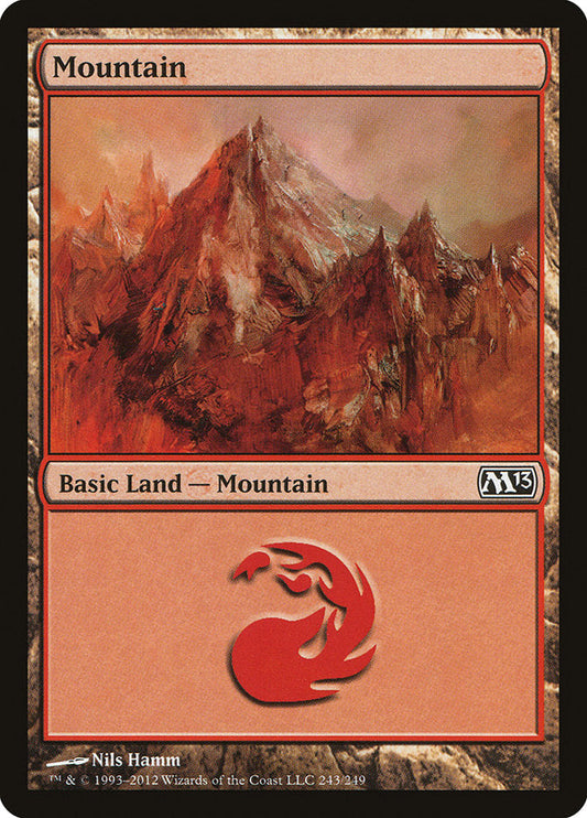 Mountain (243) [Core Set 2013]