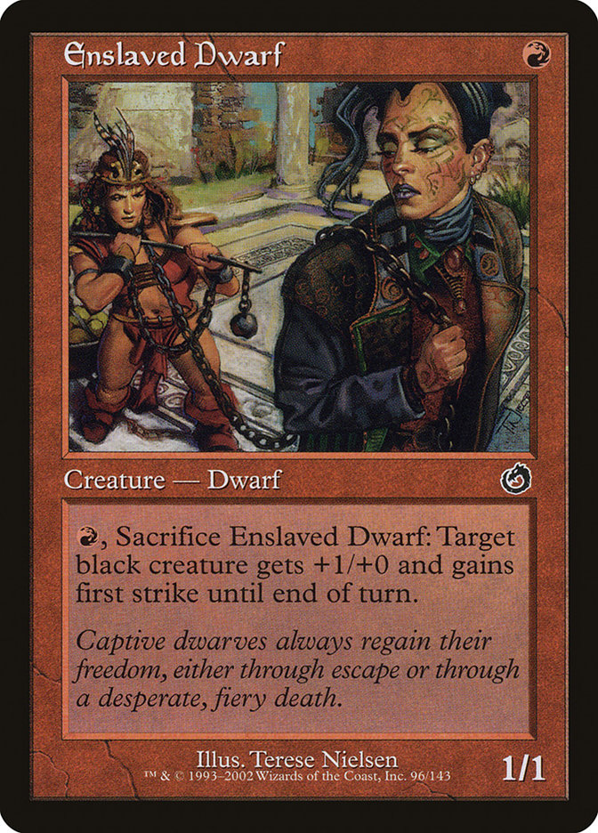 Enslaved Dwarf [Torment] [Foil]