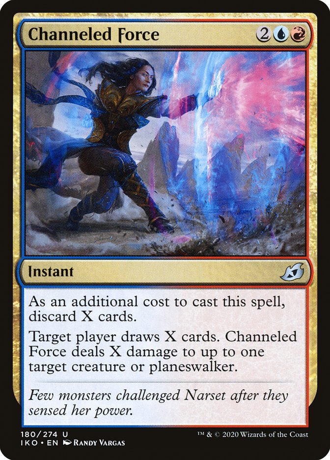 Channeled Force [Ikoria: Lair of Behemoths] [Foil]