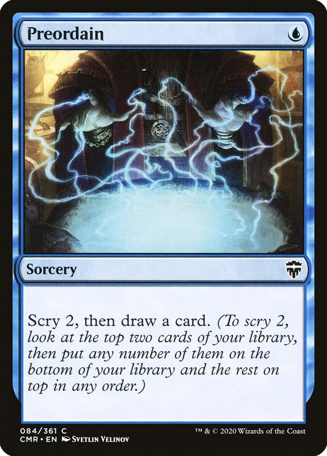 Preordain [Commander Legends] [Foil]