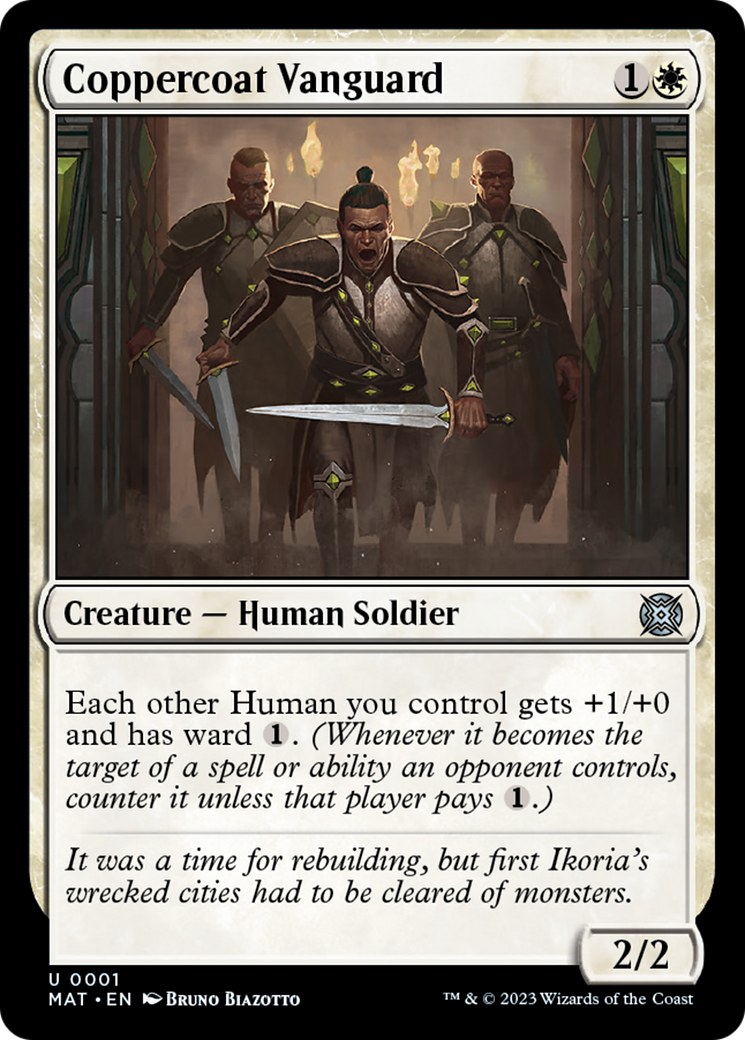Coppercoat Vanguard [March of the Machine: The Aftermath] [Foil]