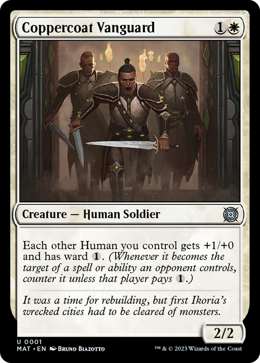 Coppercoat Vanguard [March of the Machine: The Aftermath] [Foil]