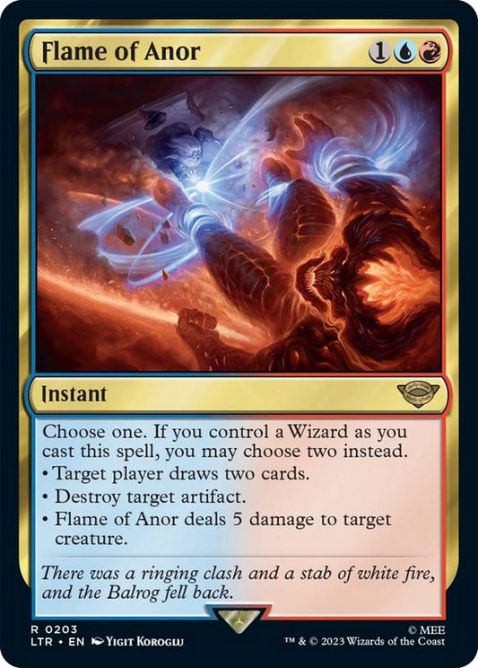 Flame of Anor [The Lord of the Rings: Tales of Middle-Earth] [Foil]