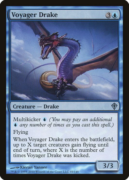 Voyager Drake [Worldwake] [Foil]