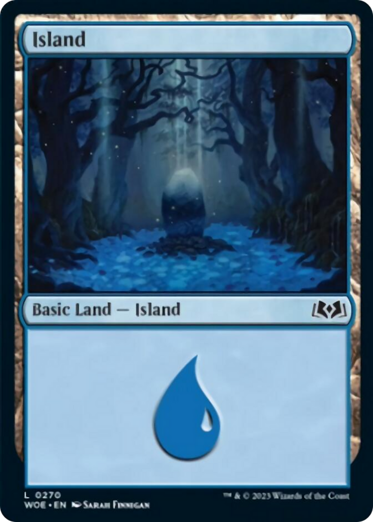 Island (0270) [Wilds of Eldraine] [Foil]