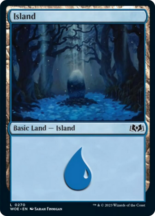 Island (0270) [Wilds of Eldraine] [Foil]