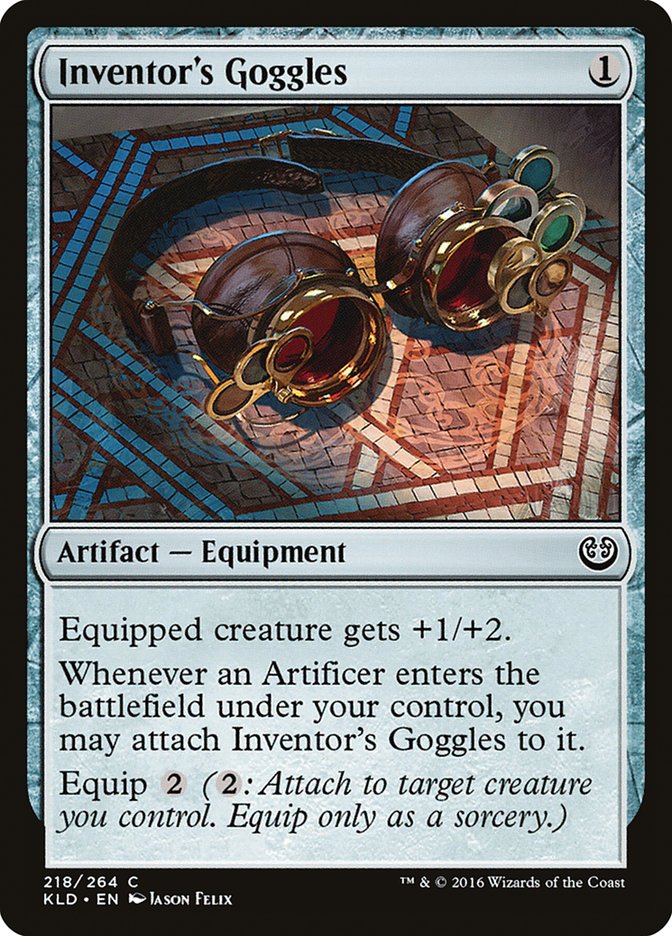 Inventor's Goggles [Kaladesh] [Foil]