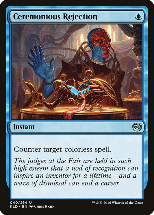 Ceremonious Rejection [Kaladesh] [Foil]
