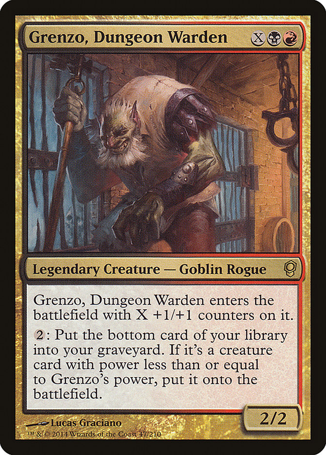 Grenzo, Dungeon Warden [Conspiracy] [Foil]