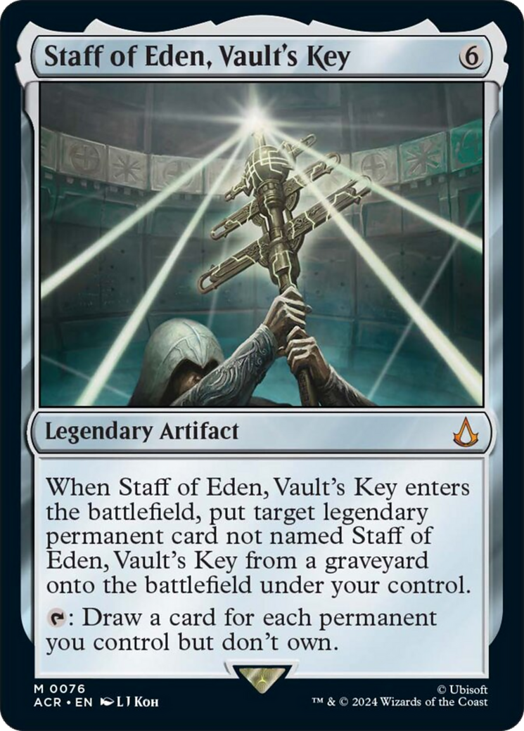 Staff of Eden, Vault's Key [Assassin's Creed] [Foil]