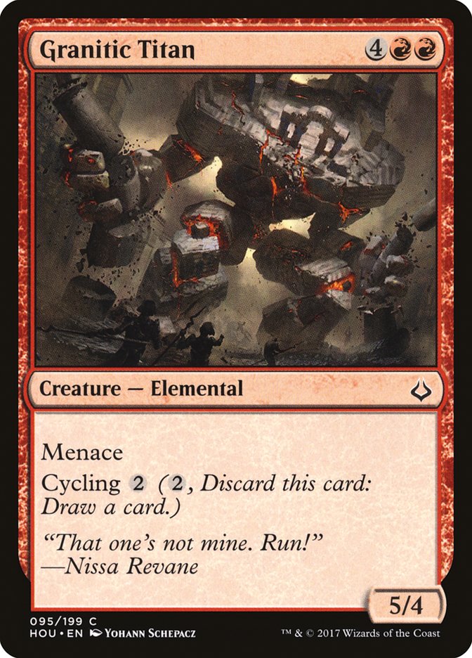 Granitic Titan [Hour of Devastation] [Foil]