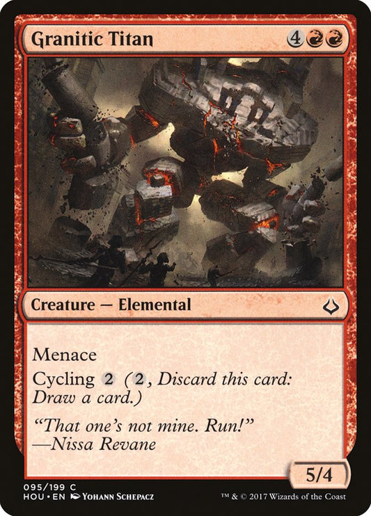 Granitic Titan [Hour of Devastation] [Foil]