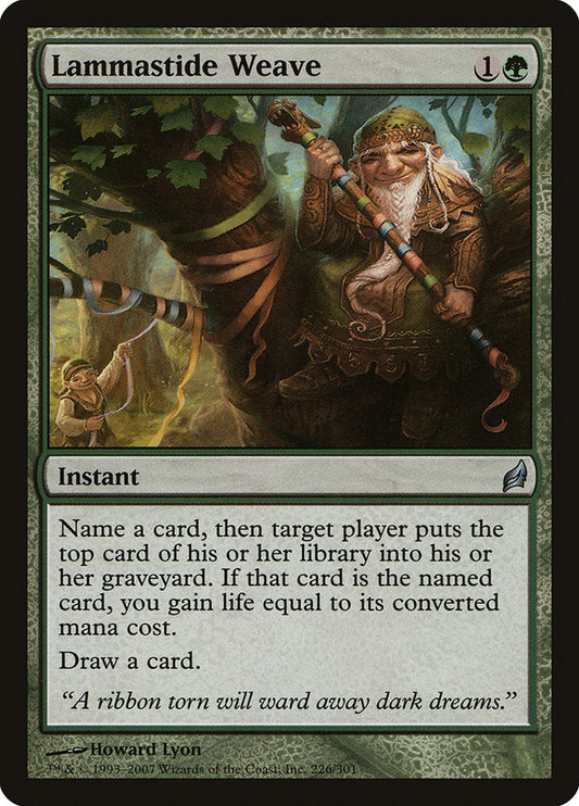 Lammastide Weave [Lorwyn] [Foil]