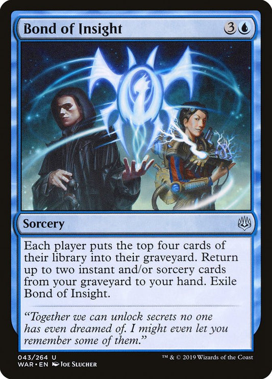 Bond of Insight [War of the Spark] [Foil]