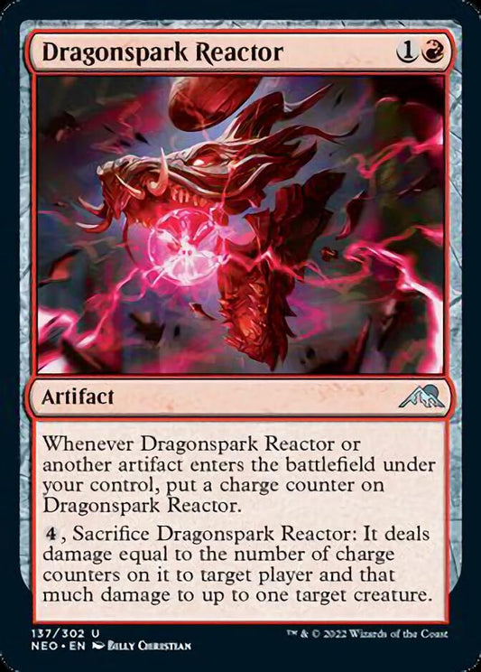 Dragonspark Reactor [Kamigawa: Neon Dynasty] [Foil]