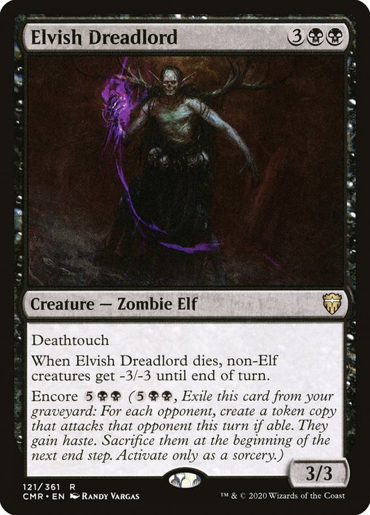 Elvish Dreadlord [Commander Legends] [Foil]
