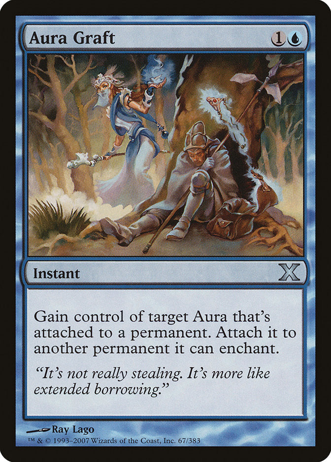 Aura Graft [Tenth Edition] [Foil]