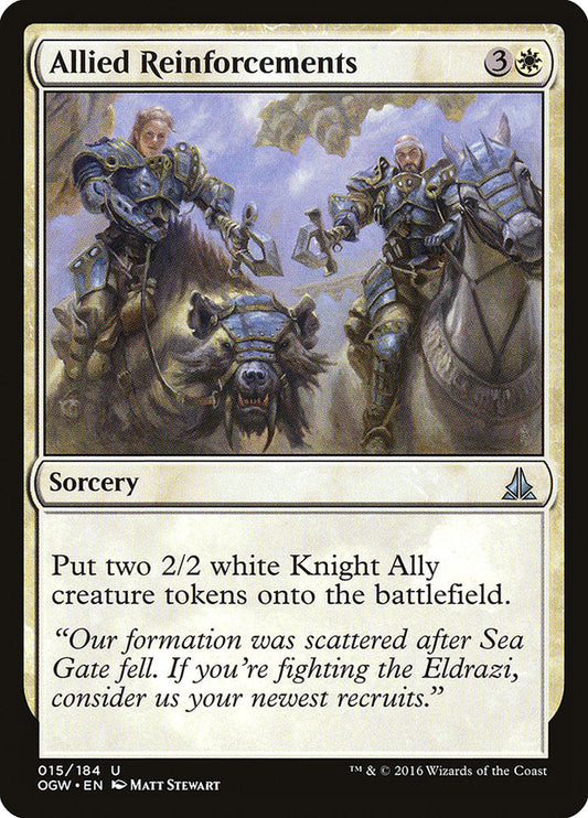 Allied Reinforcements [Oath of the Gatewatch] [Foil]