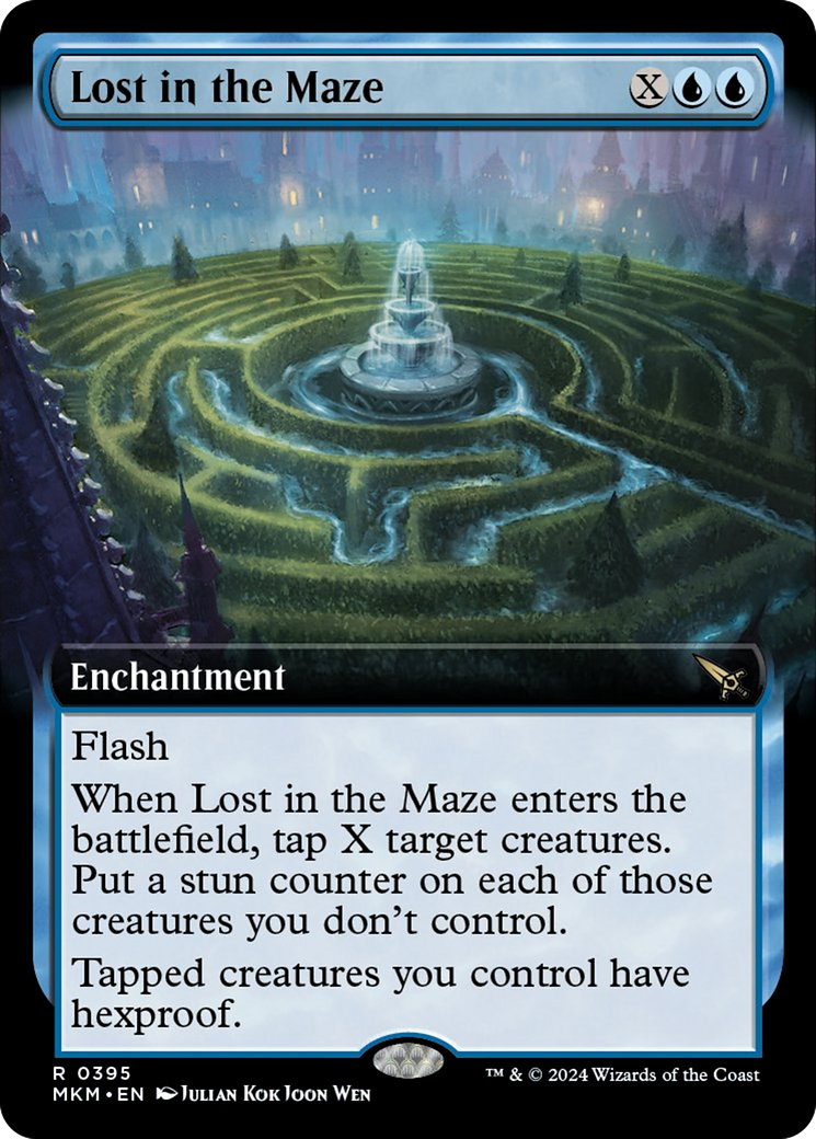 Lost in the Maze (Extended Art) [Murders at Karlov Manor] [Foil]