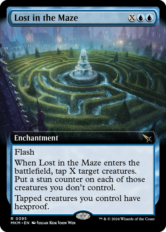 Lost in the Maze (Extended Art) [Murders at Karlov Manor] [Foil]