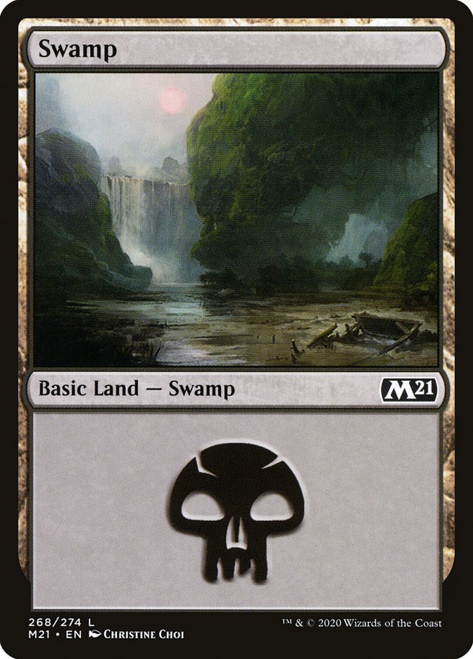 Swamp (268) [Core Set 2021] [Foil]
