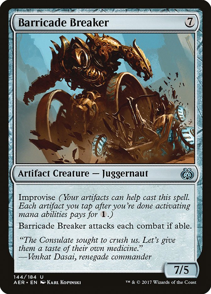 Barricade Breaker [Aether Revolt] [Foil]
