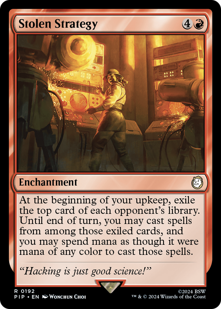 Stolen Strategy [Fallout] [Foil]