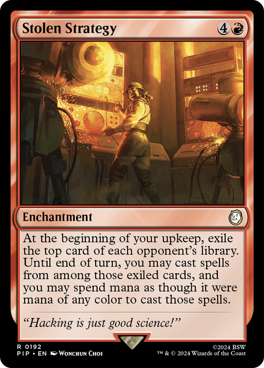 Stolen Strategy [Fallout] [Foil]