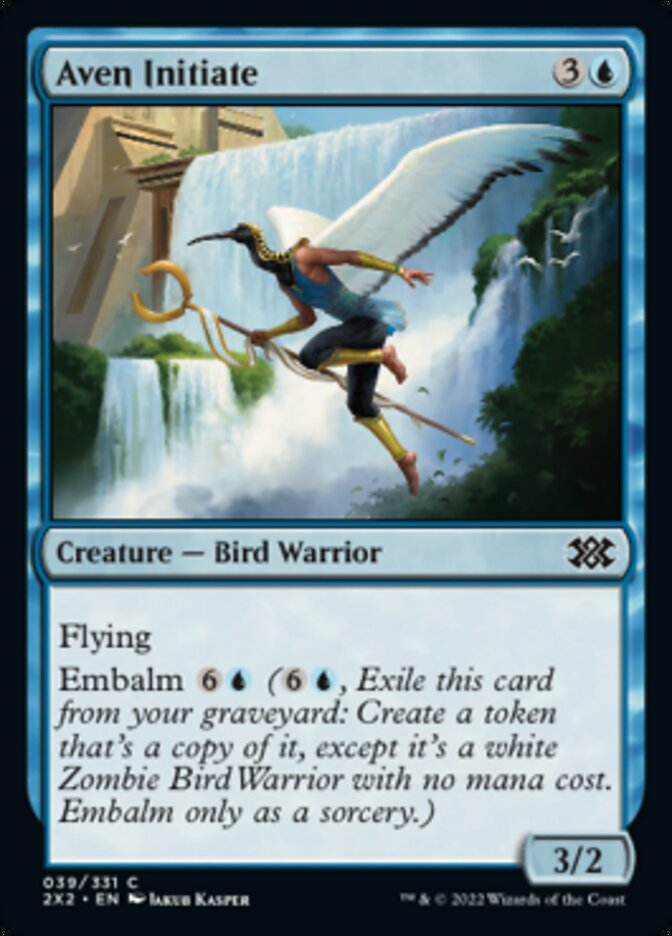 Aven Initiate [Double Masters 2022] [Foil]