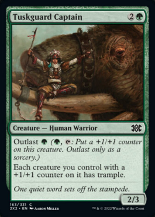 Tuskguard Captain [Double Masters 2022] [Foil]