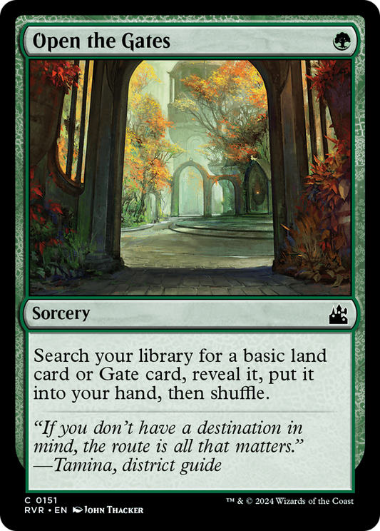 Open the Gates [Ravnica Remastered] [Foil]