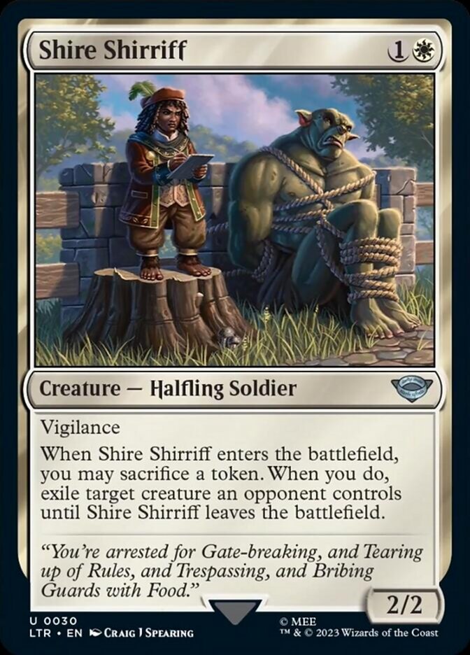 Shire Shirriff [The Lord of the Rings: Tales of Middle-Earth] [Foil]