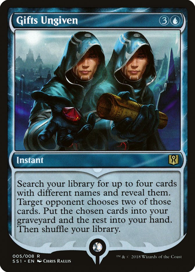 Gifts Ungiven [Signature Spellbook: Jace] [Foil]