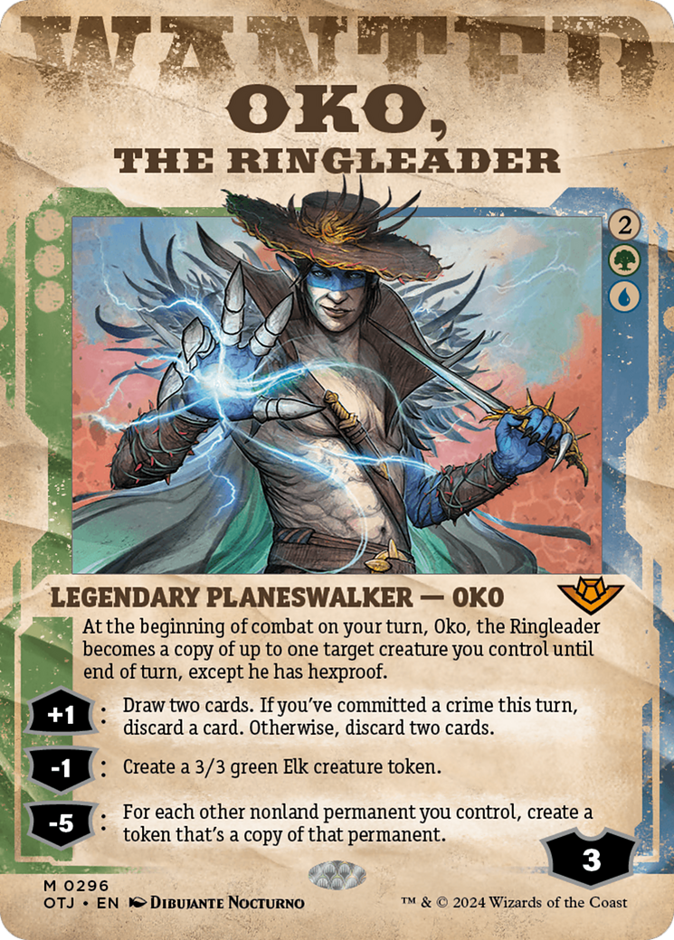 Oko, the Ringleader (Showcase) [Outlaws of Thunder Junction] [Foil]