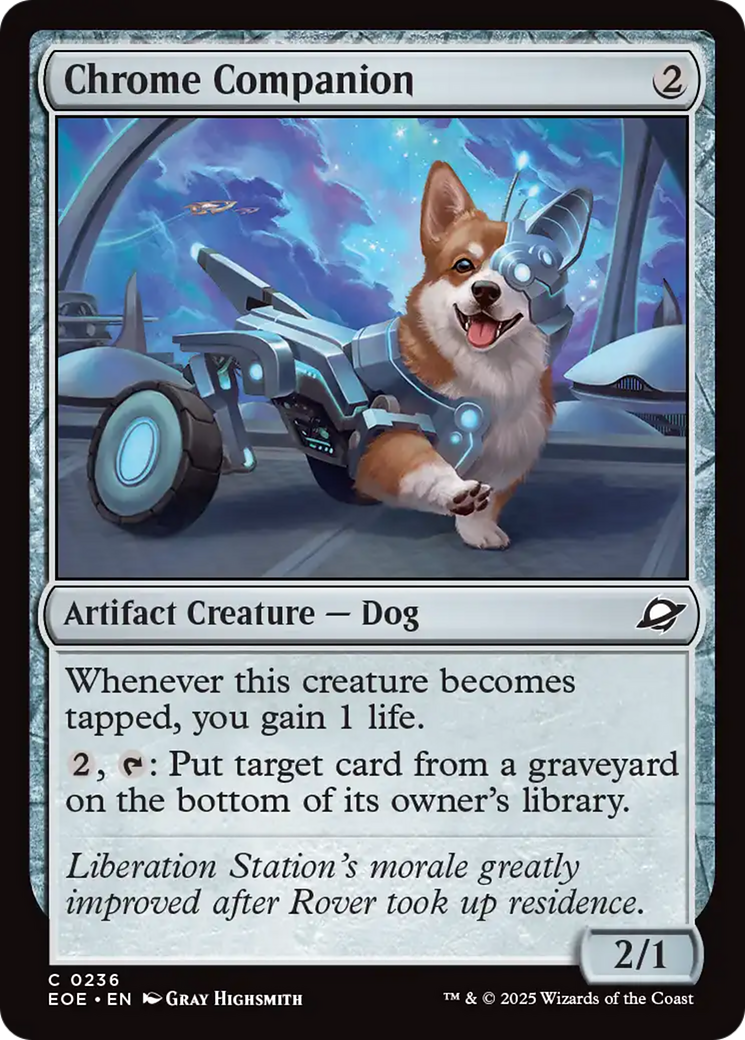 Chrome Companion [Edge of Eternities] [Foil]