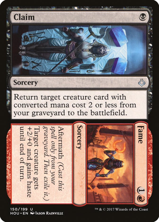 Claim // Fame [Hour of Devastation] [Foil]