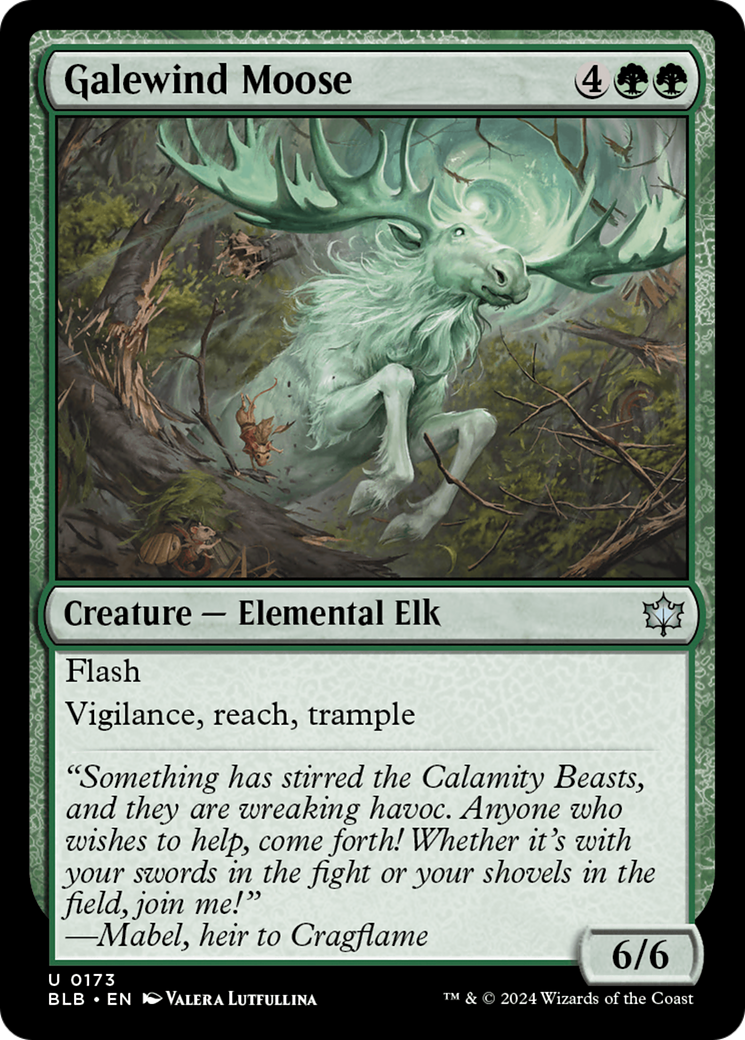 Galewind Moose [Bloomburrow] [Foil]