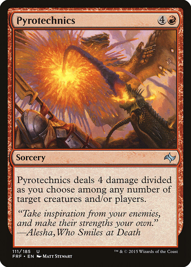 Pyrotechnics [Fate Reforged] [Foil]