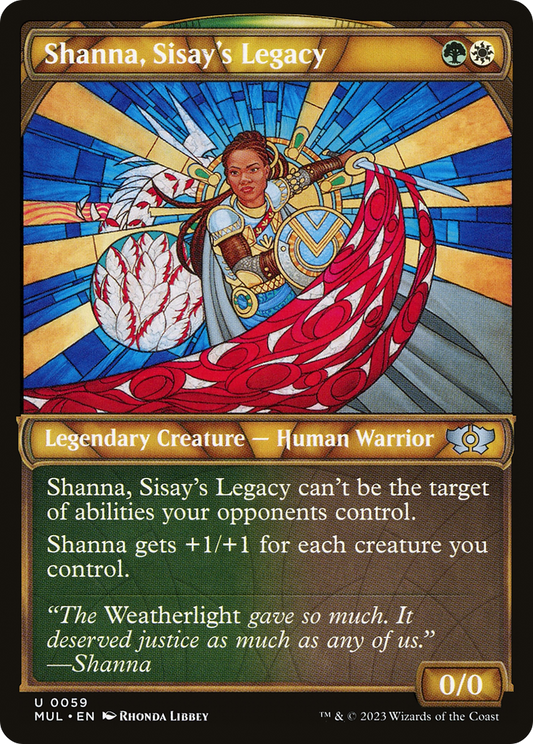 Shanna, Sisay's Legacy [Multiverse Legends] [Foil]