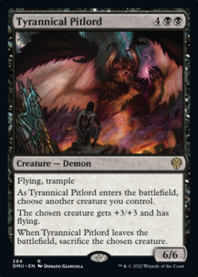 Tyrannical Pitlord [Dominaria United] [Foil]