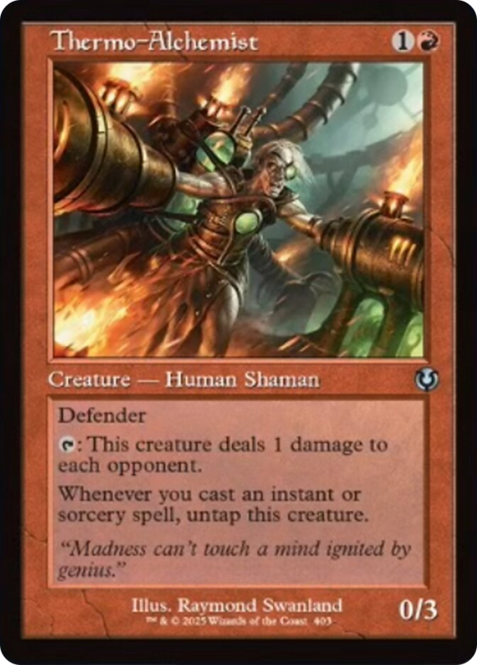 Thermo-Alchemist (Retro Frame) [Innistrad Remastered] [Foil]