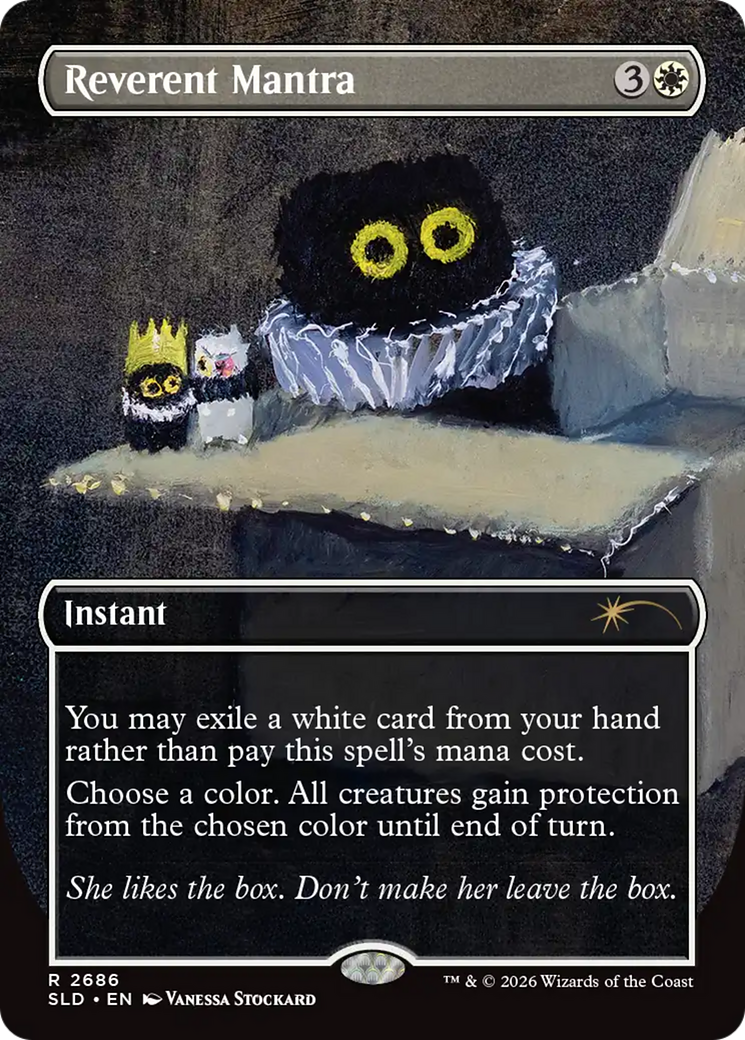 Reverent Mantra [Secret Lair Drop Series] [Foil]