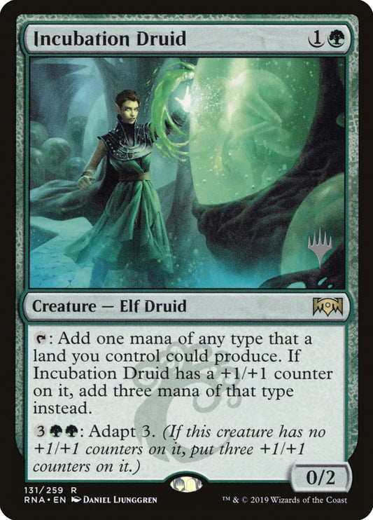 Incubation Druid (Promo Pack) [Ravnica Allegiance Promos] [Foil]