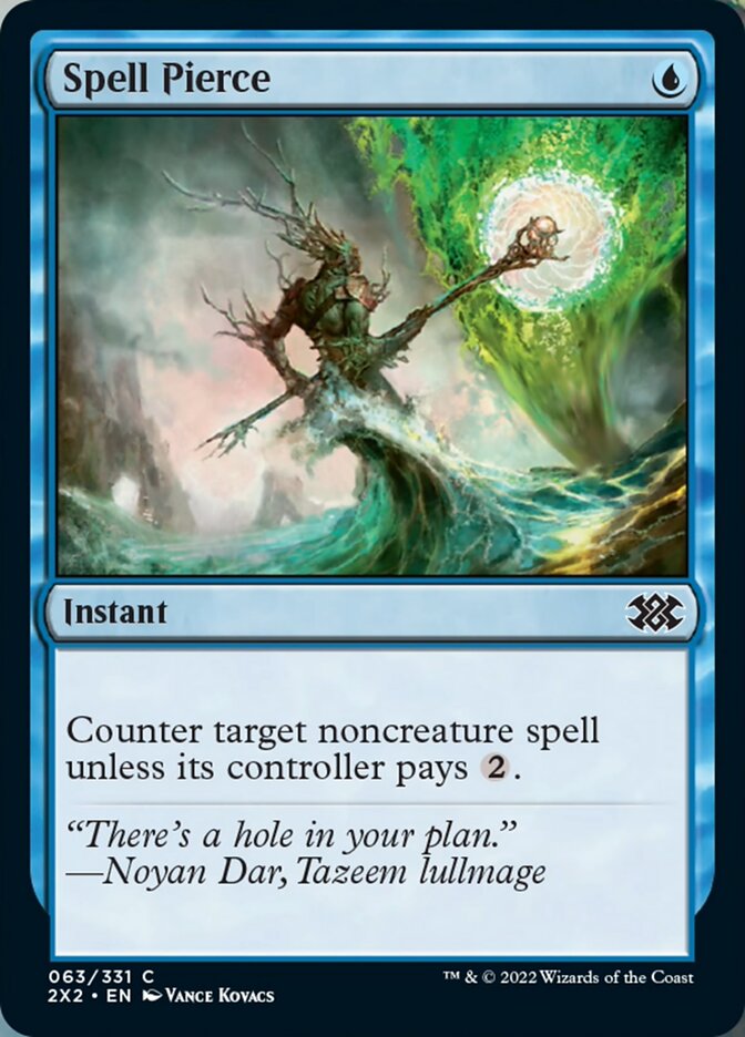 Spell Pierce [Double Masters 2022] [Foil]