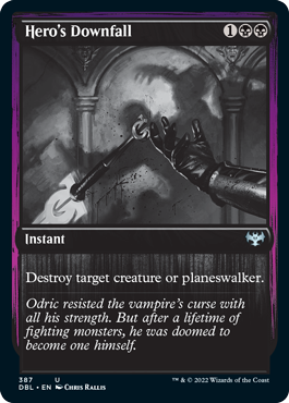Hero's Downfall [Innistrad: Double Feature] [Foil]