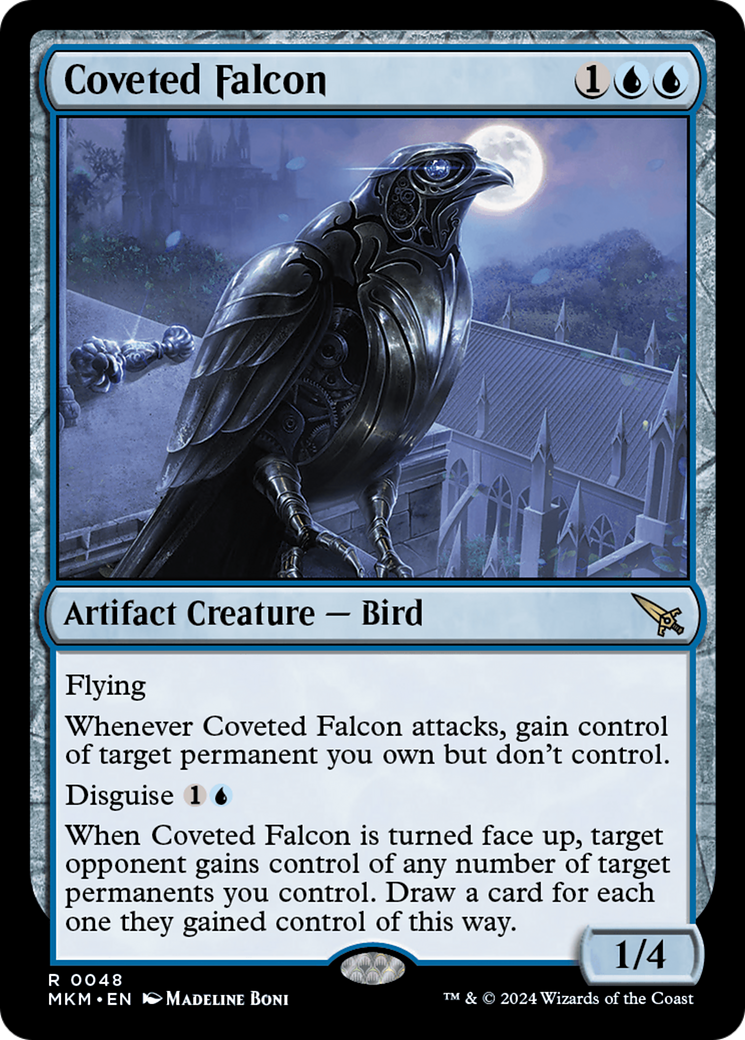 Coveted Falcon [Murders at Karlov Manor] [Foil]