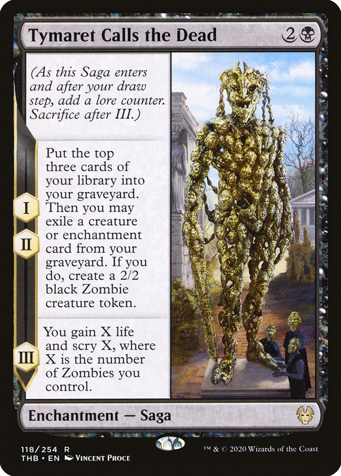 Tymaret Calls the Dead [Theros Beyond Death] [Foil]