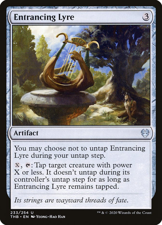 Entrancing Lyre [Theros Beyond Death] [Foil]