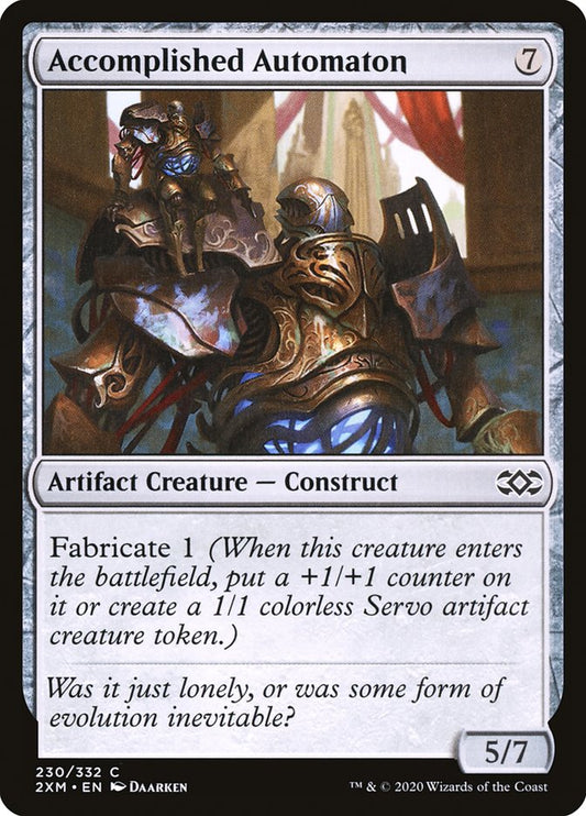 Accomplished Automaton [Double Masters] [Foil]